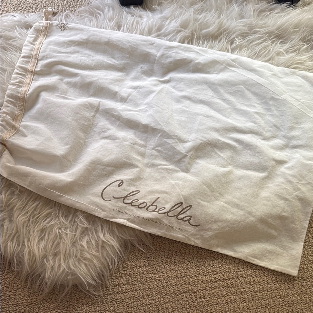 New Cleobella Ivory linen Bag